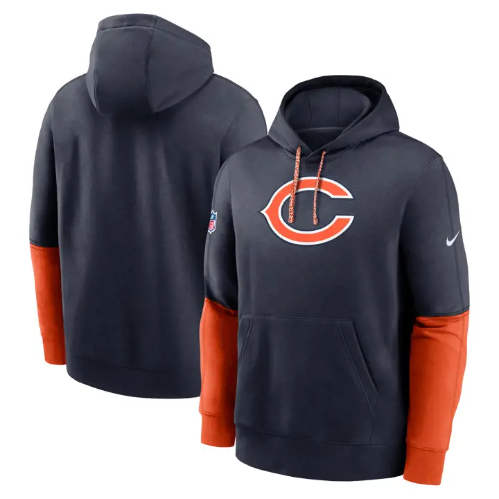 Chicago Bears NFL Nike Team Issue Club Hood 24 MARINE