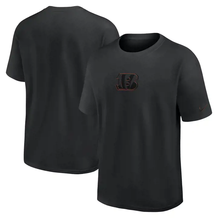 T-shirt Cincinnati Bengals NFL Nike Edge Max Manches Courtes 24 BLK
