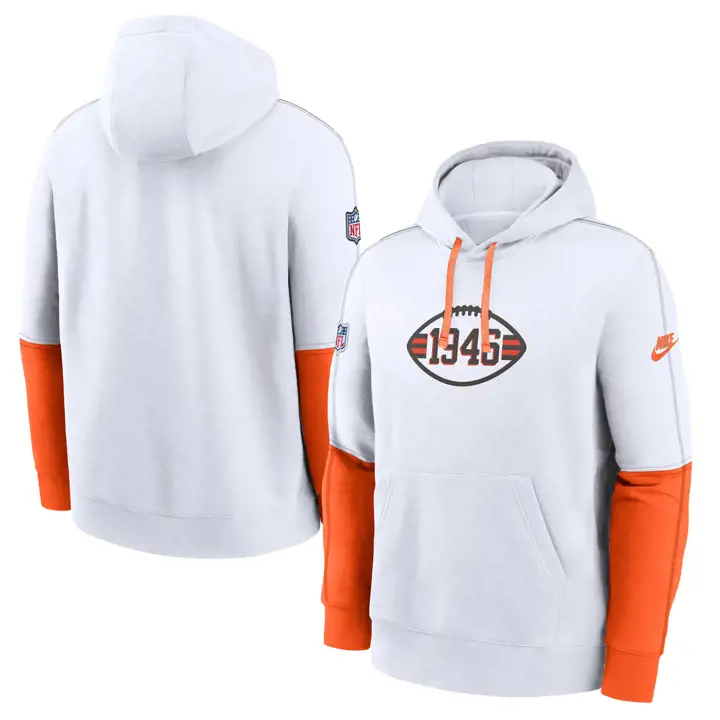 Sweat à capuche Nike NFL Cleveland Browns Alt Club 24 WHT