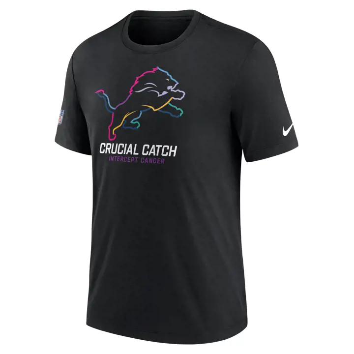 T-shirt Nike Crucial Catch Detroit Lions NFL 24 BLK