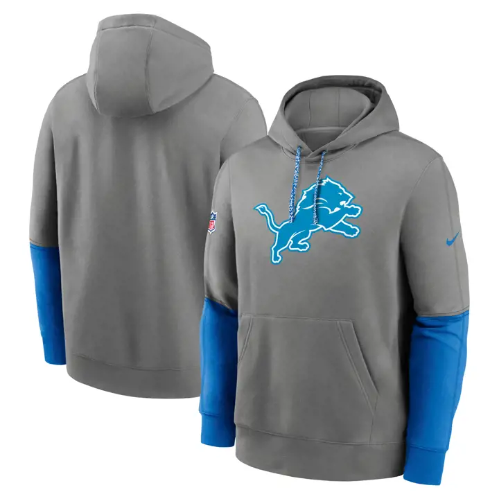 Hoodie NFL Detroit Lions Nike Team Issue Club 24 GRY