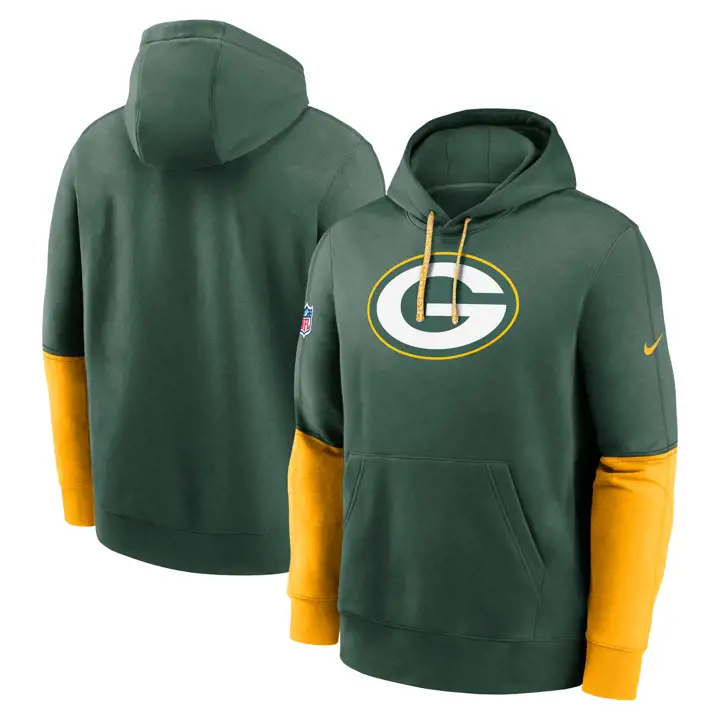 Green Bay Packers NFL Nike Sweat à capuche Team Issue Club 24 GRN