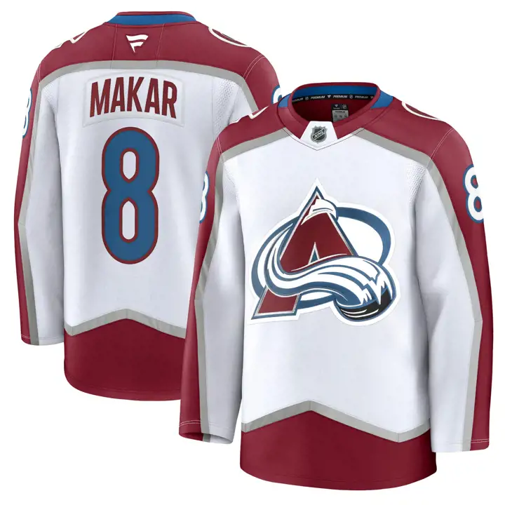 Colorado Avalanche Maillot NHL Premium Joueur BLANC