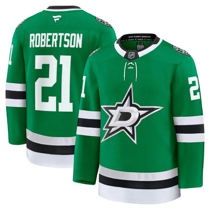 Maillot NHL de qualité supérieure des Dallas Stars Jason Robertson vert