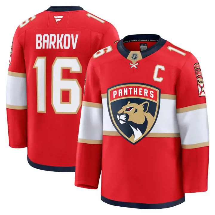Maillot de joueur premium des Panthers de la Floride LNH Rouge