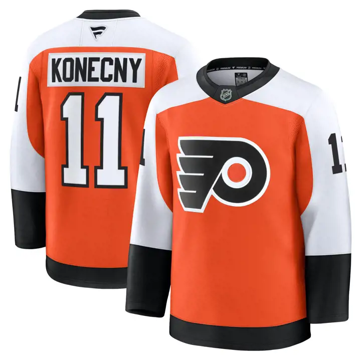 Maillot de joueur premium des Flyers de Philadelphie LNH ORG