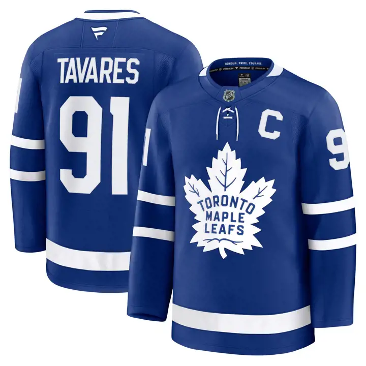 Maillot de joueur premium NHL Toronto Maple Leafs John Tavares B
