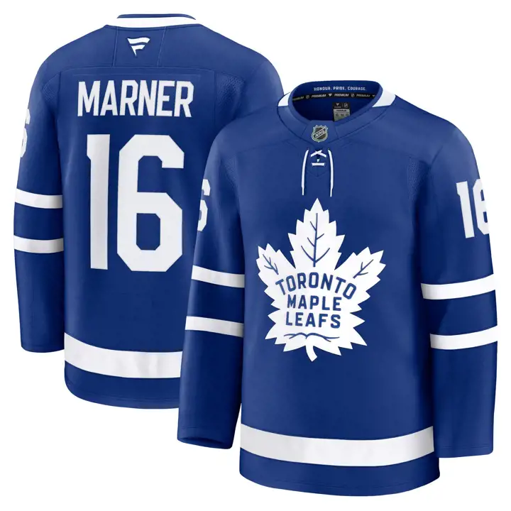 Maillot de joueur premium des Maple Leafs de Toronto de la LNH, Mitch Marner B