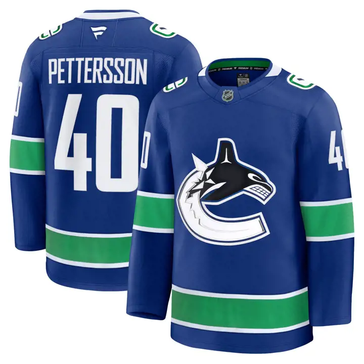 Maillot Premium Joueur NHL des Canucks de Vancouver Elias Pettersson