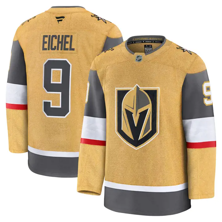 Maillot de joueur premium Jack Eichel G des Golden Knights de Vegas (LNH)