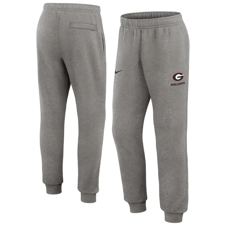 GEORGIA BULLDOGS NCAA CLUB FLEECE JOGGER 24 DKGRY