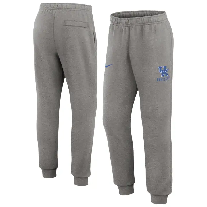JOGGING EN MOLLETON CLUB NCAA KENTUCKY WILDCATS 24 GRIS FONCÉ