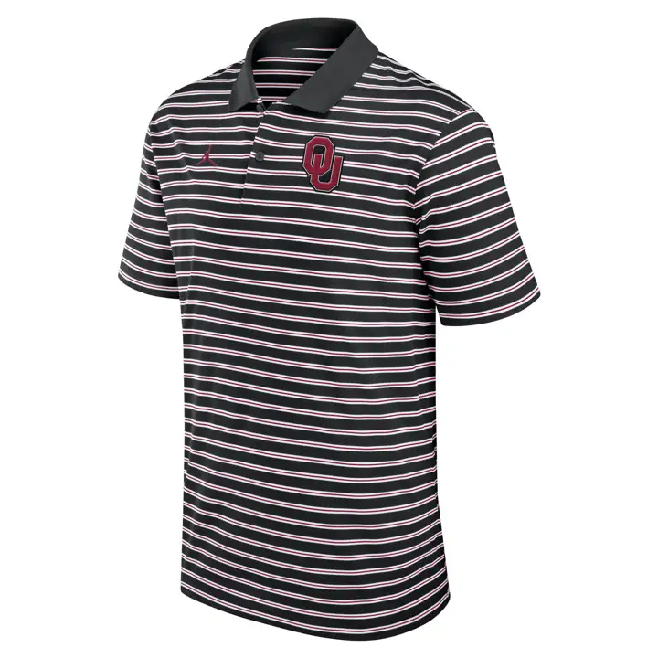 POLO RAYÉ PRIMETIME NCAA OKLAHOMA SOONERS 24 BLK/WHT