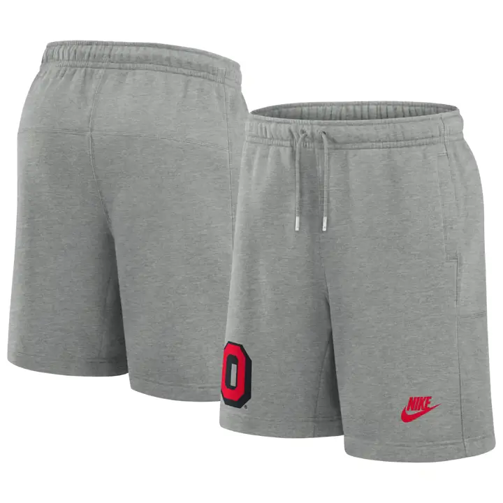 SHORT ESSENTIEL BUCKEYES DE L'OHIO STATE NCAA LEGACY 24 GRIS FONCÉ