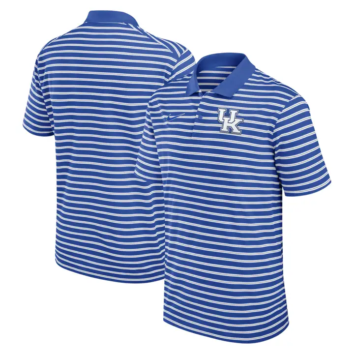 POLO RAYÉ KENTUCKY WILDCATS NCAA PRIMETIME 24 ROUGE/BLANC