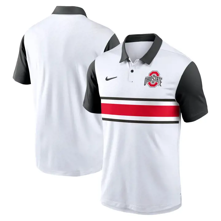 OHIO STATE BUCKEYES NCAA PRIMETIME VAPOR POLO 24 BLA/NOC