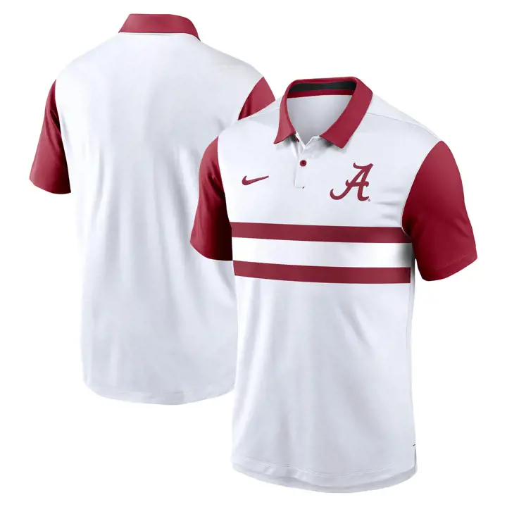 POLO VAPOR ALABAMA CRIMSON TIDE NCAA PRIMETIME 24 BLA/CRAM