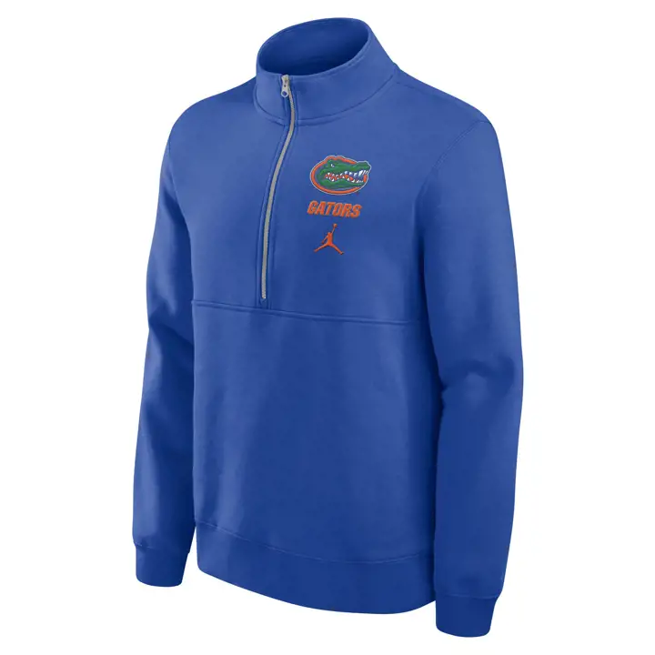 FLORIDA GATORS NCAA Club Molleton Demi-Zip 24 RBL