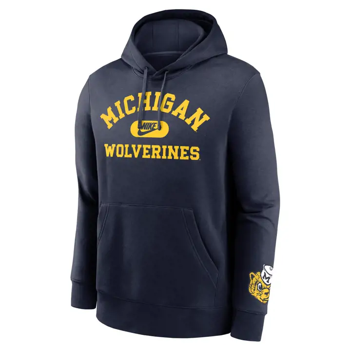 MICHIGAN WOLVERINES NCAA LEGACY FOUNDATION CLUB PULL MOUSSE