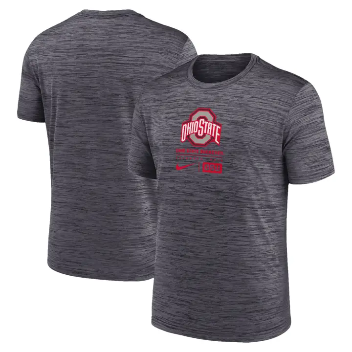 T-SHIRT OHIO STATE BUCKEYES LÉGENDE NCAA BLOC CENTRAL NOIR 24