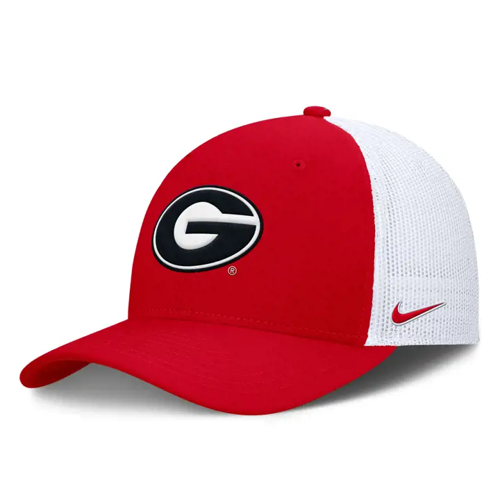 Georgia Bulldogs 24 NCAA NK Sideline Futura Extensible ROUGE/BLANC