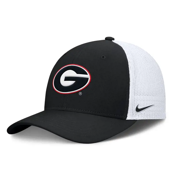 Georgia Bulldogs 24 NCAA NK Sideline Futura Stretch BLK/WHT