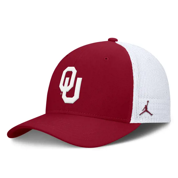 Oklahoma Sooners 24 NCAA NK Sideline Futura Stretch CRIM/WHT