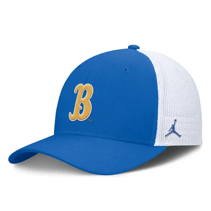 UCLA Bruins 24 NCAA NK Sideline Futura Stretch LBL/WHT