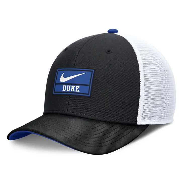 Casquette Trucker Duke Blue Devils 24 NCAA NK Sideline BLK/WHT