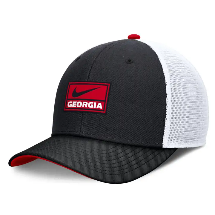 Georgia Bulldogs 24 NCAA NK Sideline Trucker N/B