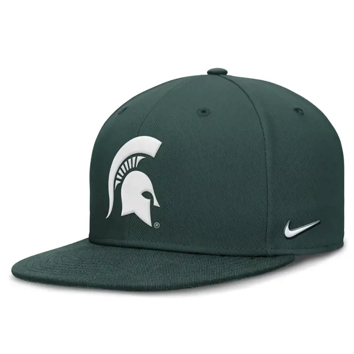 Michigan State Spartans 24 NCAA NK Sideline Ajusté Vert F.