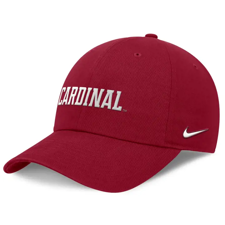 Casquette Stanford Cardinal 24 NCAA NK Sideline Club ROUGE FONCÉ