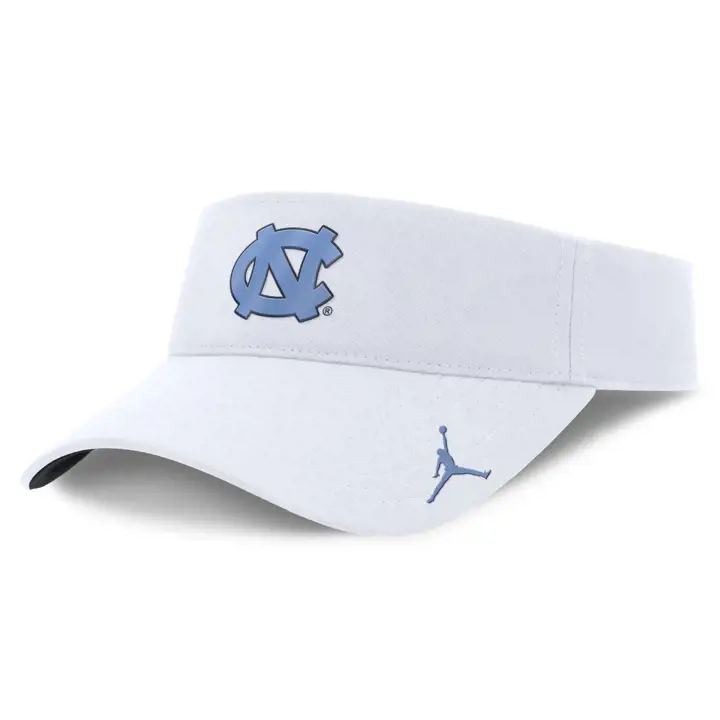 North Carolina Tar Heels 24 NCAA NK Visière de Sideline BLANC