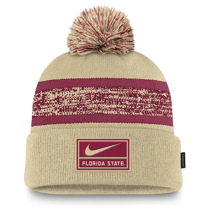 Florida State Seminoles 24 NCAA NK Peak Sideline Pom Knit GL