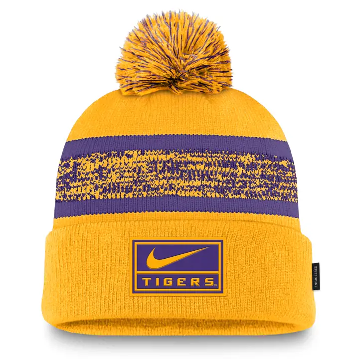 L.S.U. 24 NCAA NK Bonnet à pompon Sideline Peak GL