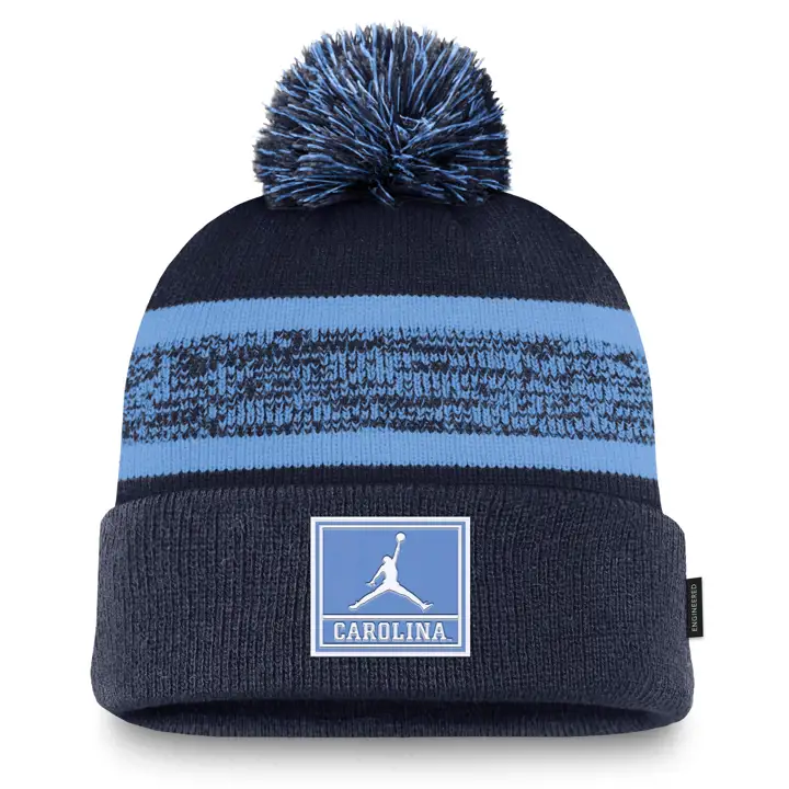 North Carolina Tar Heels 24 NCAA NK Bonnet à Pompon Peak Sideline L