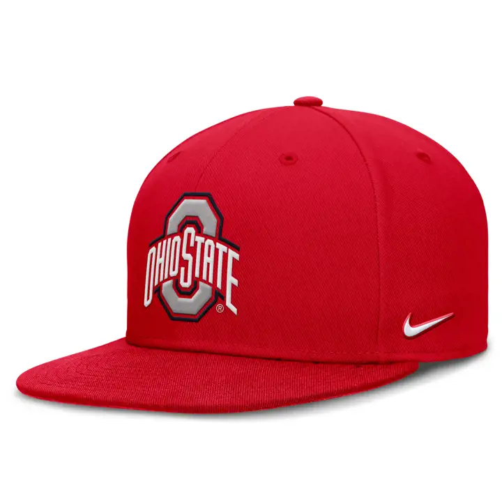 Ohio State Buckeyes 24 NCAA NK Visière Plate Ajustée ROUGE