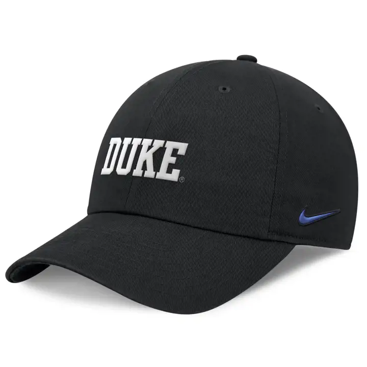 Casquette Club Sideline Nike NCAA Duke Blue Devils 24 BLK