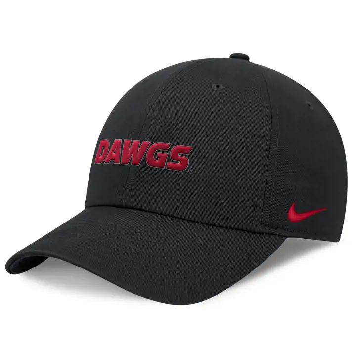 Casquette de club de ligne de touche NCAA NK Georgia Bulldogs 24 BLK