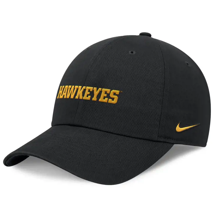 Casquette Iowa Hawkeyes 24 NCAA NK Sideline Club noire