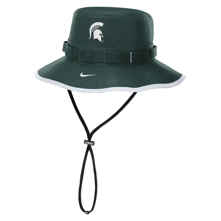 Michigan State Spartans 24 NCAA NK Sideline Bucket DKGRN