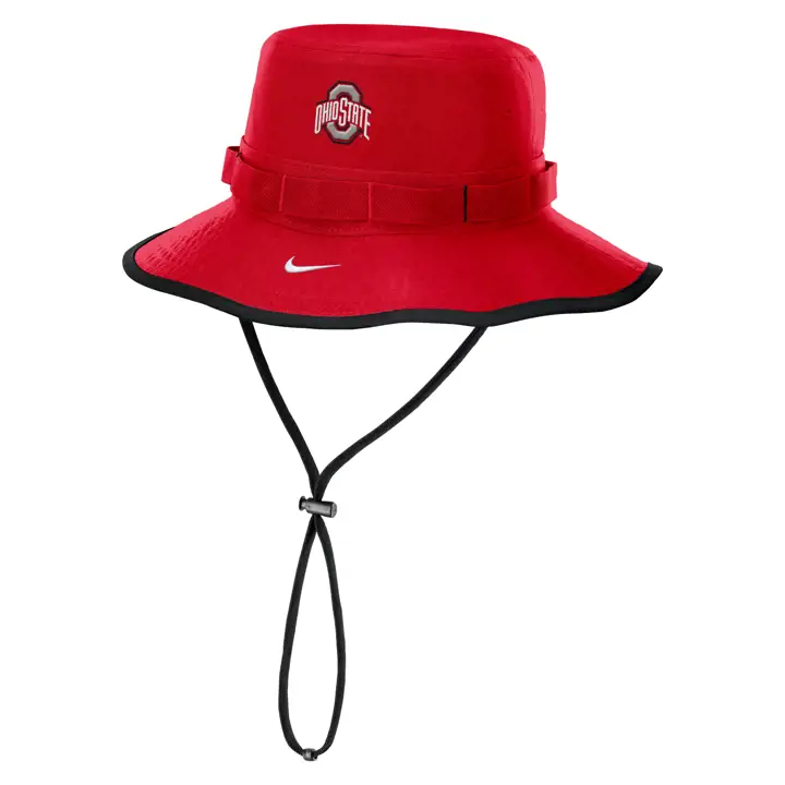 Ohio State Buckeyes 24 NCAA NK Chapeau bob de supporter Noir