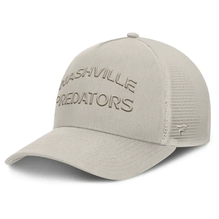 Nashville Predators Casquette Trucker AP A-Frame Stone 24 NHL