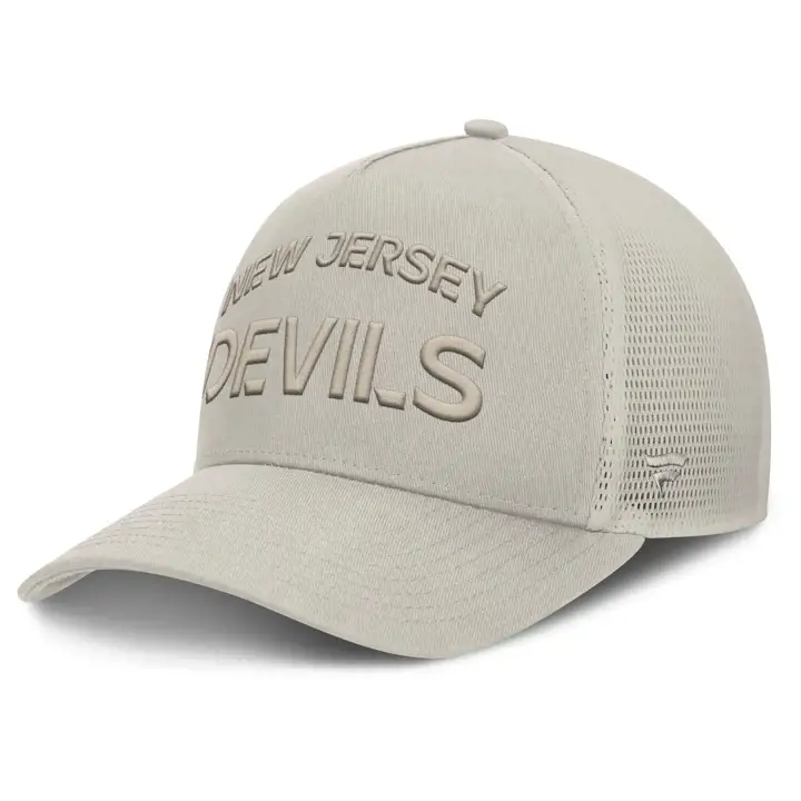Casquette filet A-Frame Trucker Stone des New Jersey Devils 24 NHL
