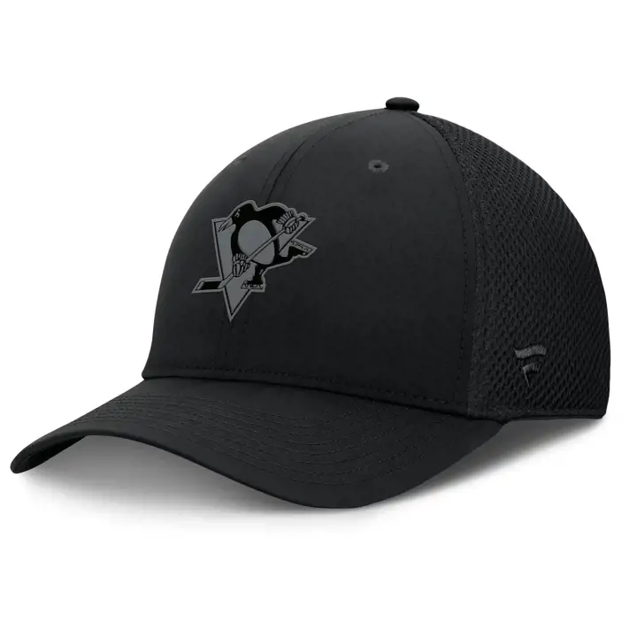 Pittsburgh Penguins 24 LNH maille aérée actuelle noir