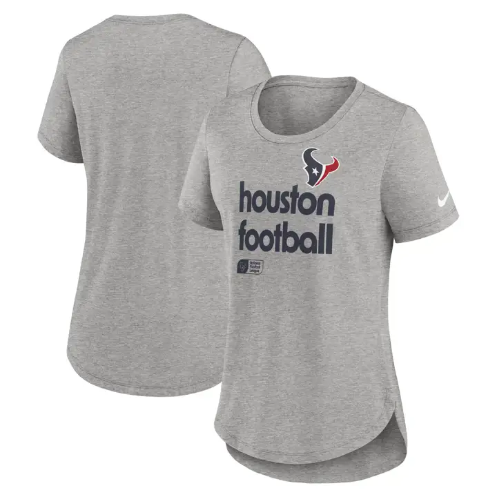 T-shirt femme Nike Triblend NFL Houston Texans SS 24 DKGRY