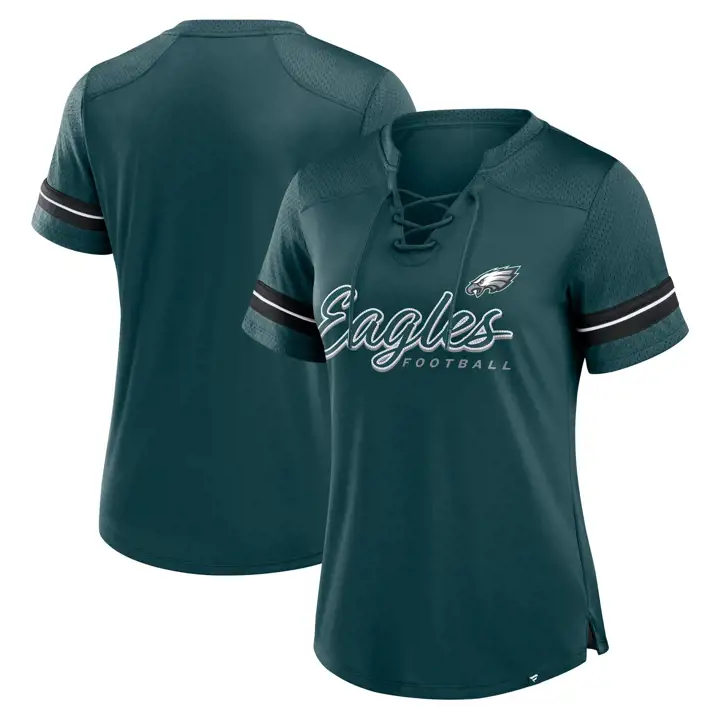Débardeur de football américain Philadelphia Eagles NFL pour femme Athena 24 vert