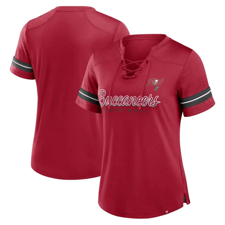 Haut de maillot de la NFL pour femme Athena Tampa Bay Buccaneers 24 CRED