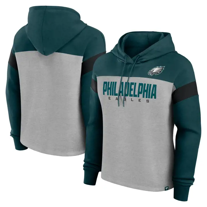 Sweat à capuche NFL Philadelphia Eagles « Bold Play Call » pour femme 24 GRN