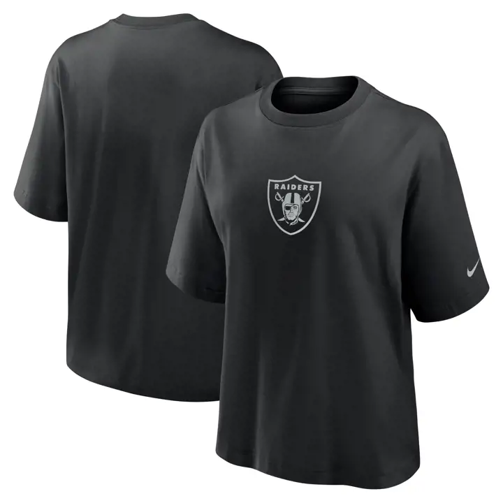 Las Vegas Raiders T-shirt ample Nike Essential NFL Femme 24 BLK